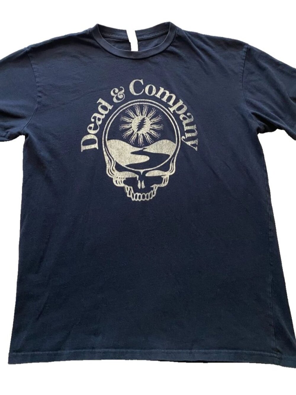 Dead & Company 2021 Tour Shirt L Navy Bethel Woods Woodstock Anniversary